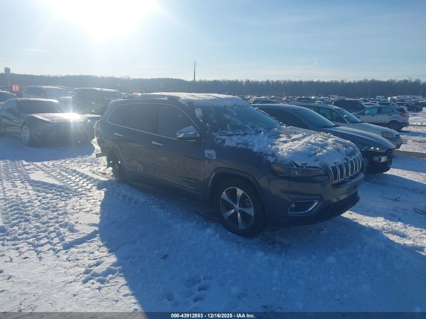 2019 Jeep Cherokee Limited 4X4 VIN: 1C4PJMDX4KD424108 Lot: 43912553