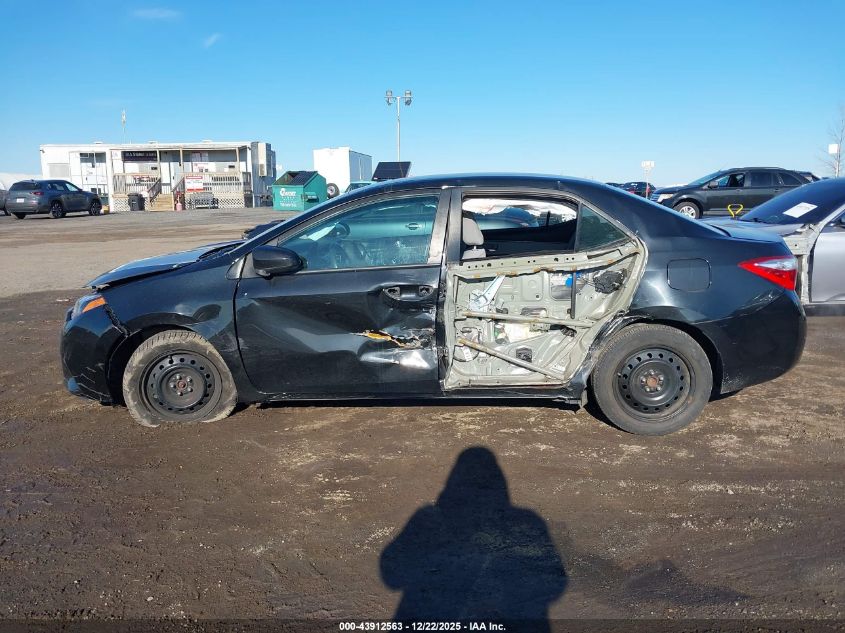 2015 Toyota Corolla Le VIN: 2T1BURHE3FC431951 Lot: 43912563