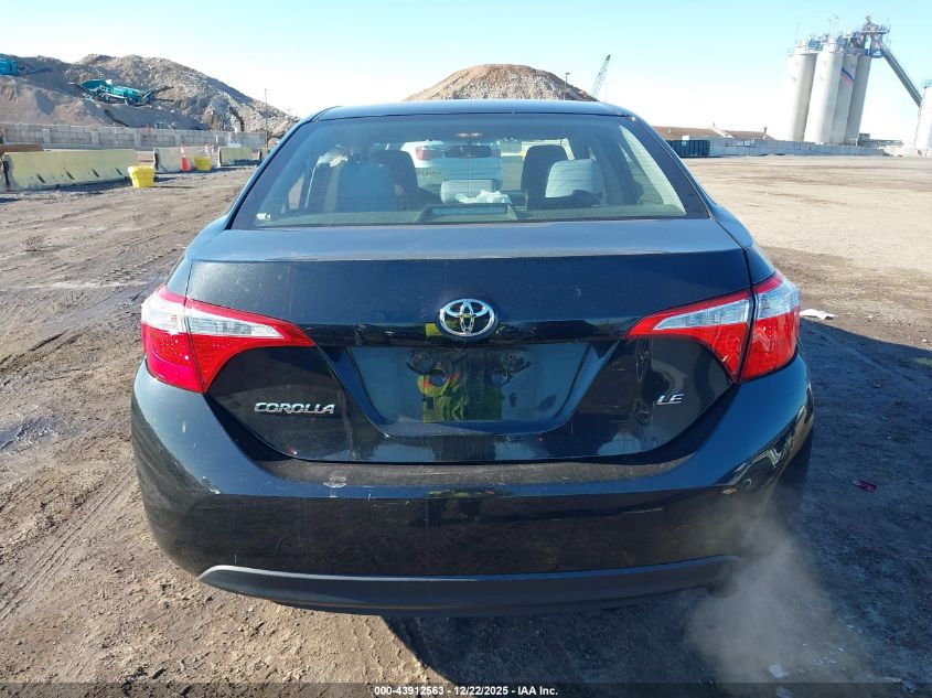2015 Toyota Corolla Le VIN: 2T1BURHE3FC431951 Lot: 43912563