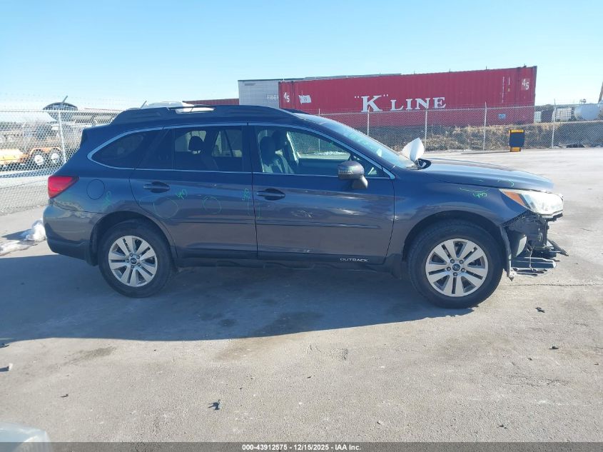 2015 Subaru Outback 2.5I Premium VIN: 4S4BSBFCXF3359763 Lot: 43912575