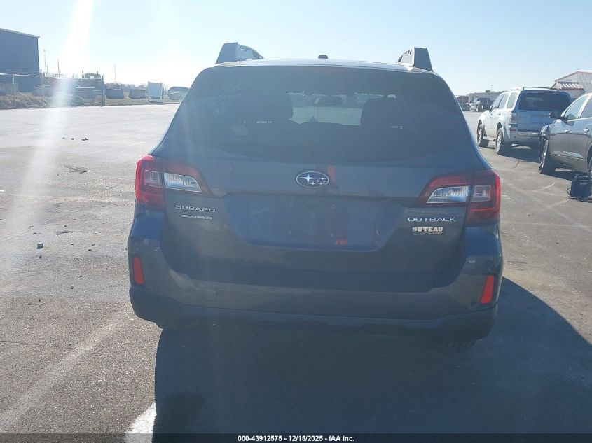 2015 Subaru Outback 2.5I Premium VIN: 4S4BSBFCXF3359763 Lot: 43912575