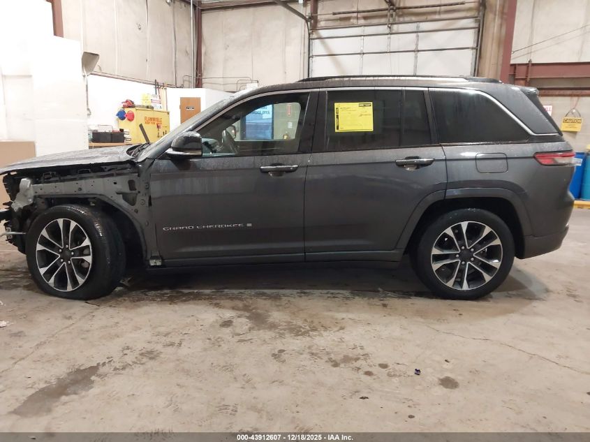 2022 Jeep Grand Cherokee Overland 4X4 VIN: 1C4RJHDG5N8627425 Lot: 43912607