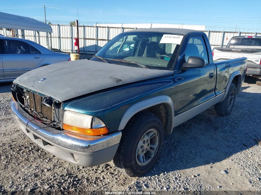 1998 Dodge Dakota Slt/Sport VIN: 1B7FL26X1WS511005 Lot: 43912619