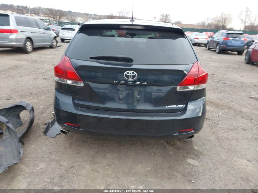 2013 Toyota Venza Limited V6 VIN: 4T3BK3BB5DU088564 Lot: 43912627