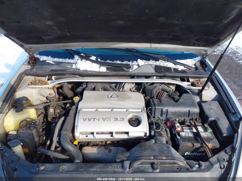 2005 Lexus Es 330 VIN: JTHBA30G855077678 Lot: 43912648