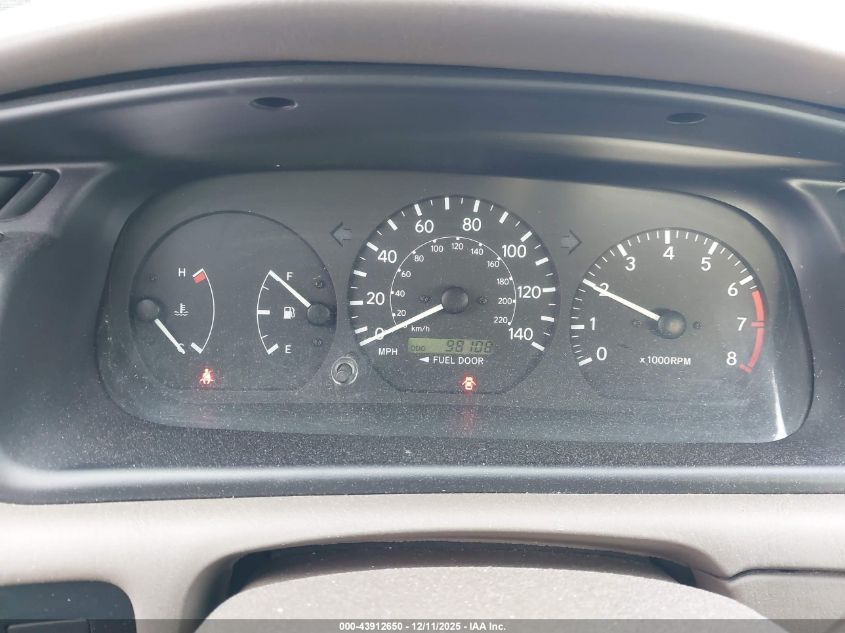 2001 Toyota Camry Ce VIN: 4T1BG22K31U118922 Lot: 43912650