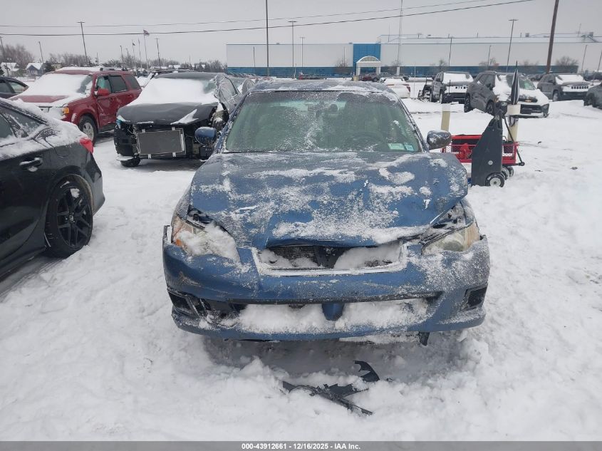 2009 Subaru Legacy 2.5I VIN: 4S3BL616897210131 Lot: 43912661