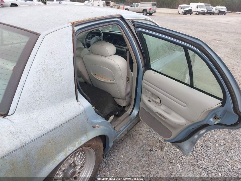 1999 Ford Crown Victoria Lx VIN: 2FAFP74W4XX232681 Lot: 43912664