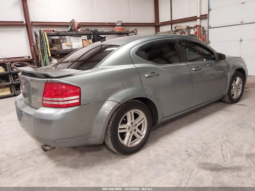 1B3LC56B29N538596 2009 Dodge Avenger 2.4 Sxt grey