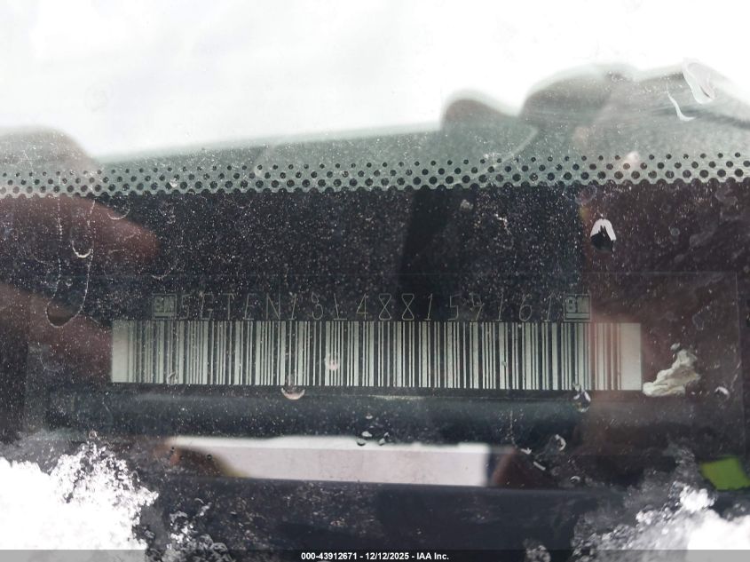 2008 Hummer H3 Suv Alpha VIN: 5GTEN13L488159161 Lot: 43912671