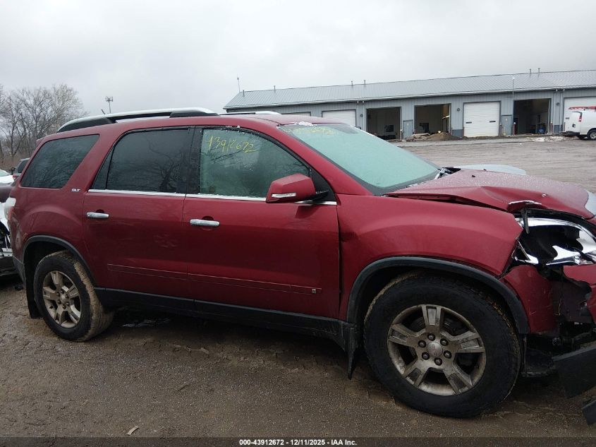 2009 GMC Acadia Slt-2 VIN: 1GKEV33D29J196221 Lot: 43912672