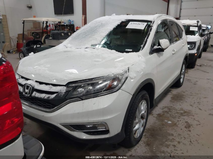 2016 Honda Cr-V Ex-L VIN: 5J6RM4H76GL102412 Lot: 43912674