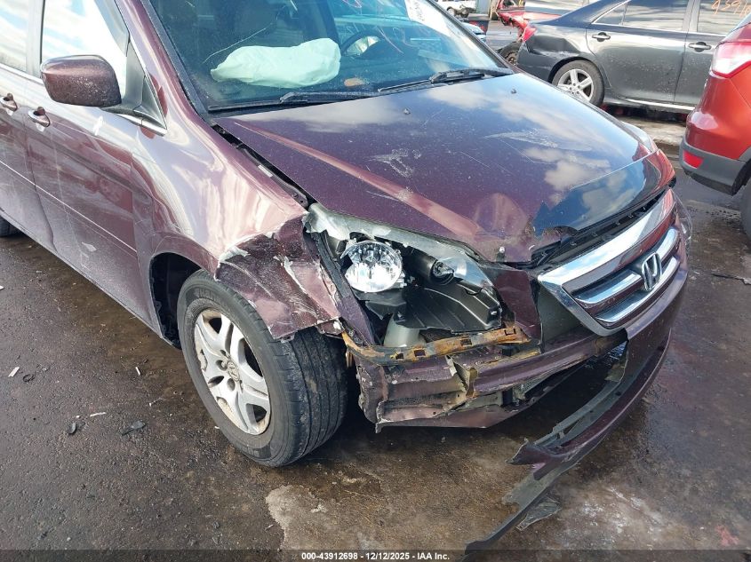 2007 Honda Odyssey Ex-L VIN: 5FNRL38717B448499 Lot: 43912698