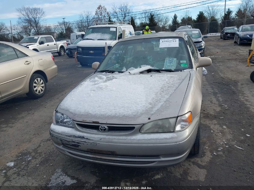 1998 Toyota Corolla Ve VIN: 1NXBR12E2WZ052966 Lot: 43912712