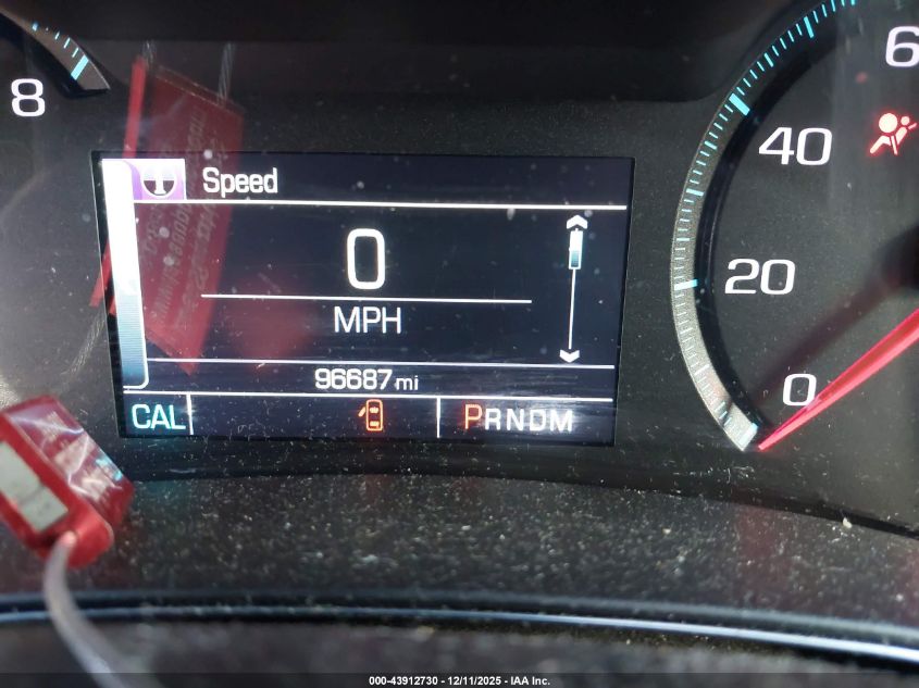 2016 Chevrolet Impala 2Lt VIN: 2G1115S39G9156682 Lot: 43912730