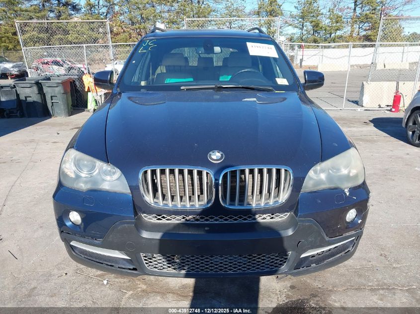 2007 BMW X5 4.8I VIN: 5UXFE83577LZ45696 Lot: 43912748