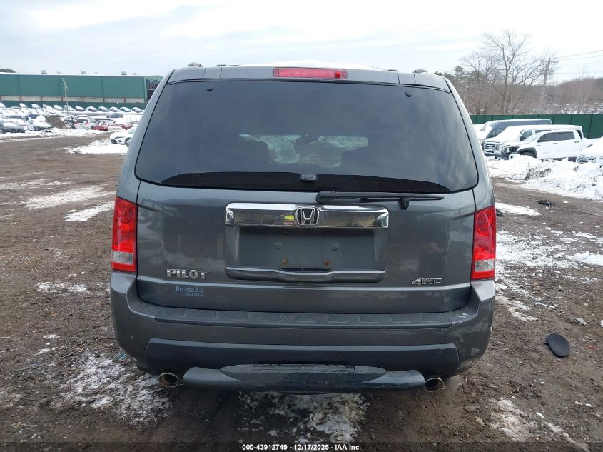 2011 Honda Pilot Ex-L VIN: 5FNYF4H54BB005361 Lot: 43912749