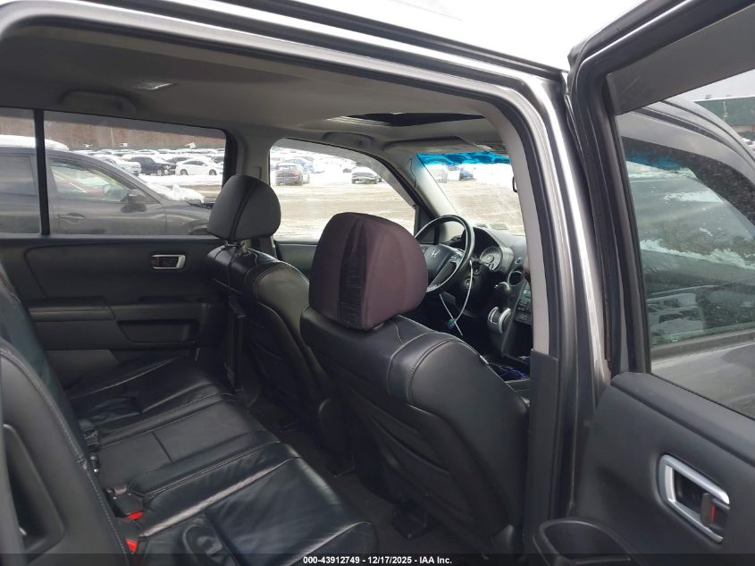 2011 Honda Pilot Ex-L VIN: 5FNYF4H54BB005361 Lot: 43912749