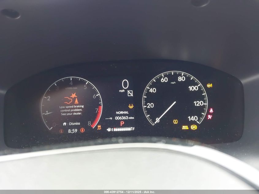 2025 Honda Hr-V Awd Ex-L VIN: 3CZRZ2H75SM789962 Lot: 43912754