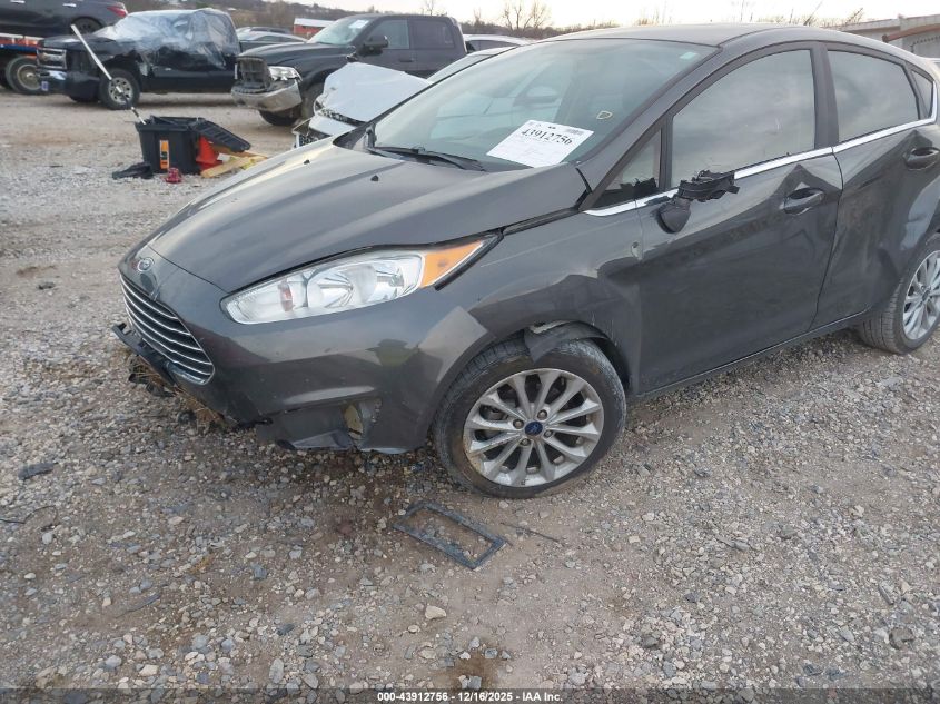 2017 Ford Fiesta Titanium VIN: 3FADP4FJ4HM146663 Lot: 43912756