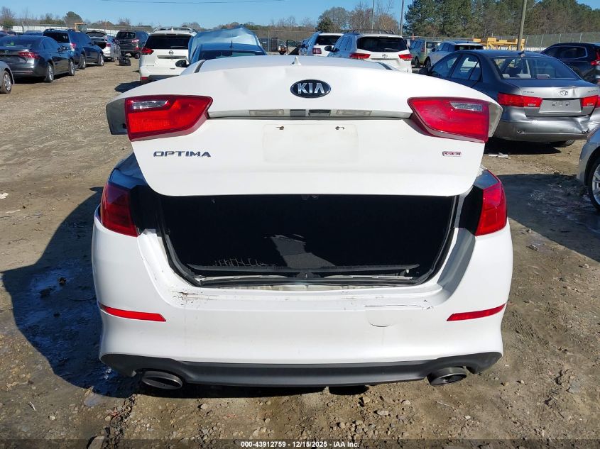 2015 Kia Optima Lx VIN: KNAGM4A77F5537690 Lot: 43912759