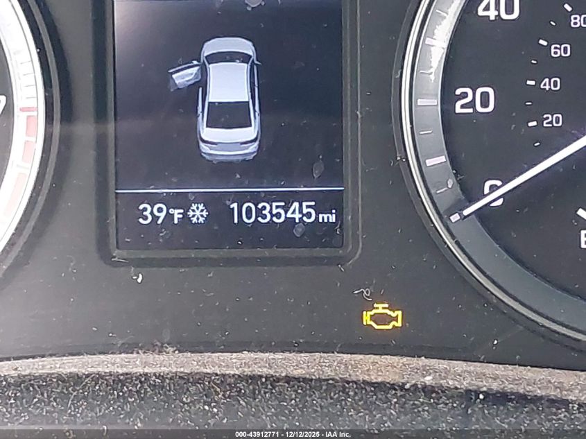 2019 Hyundai Sonata Se VIN: 5NPE24AF3KH767065 Lot: 43912771