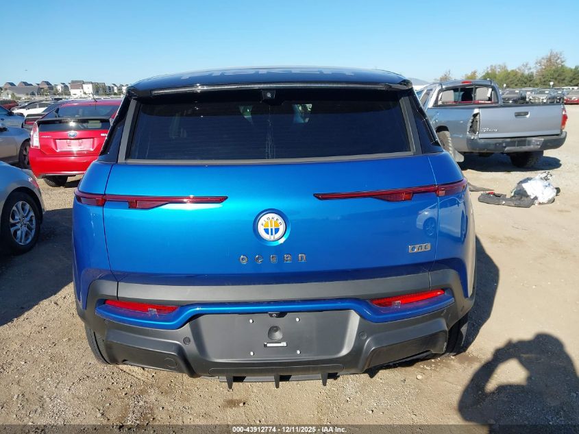 2023 Fisker Ocean One VIN: VCF1ZBU29PG002641 Lot: 43912774