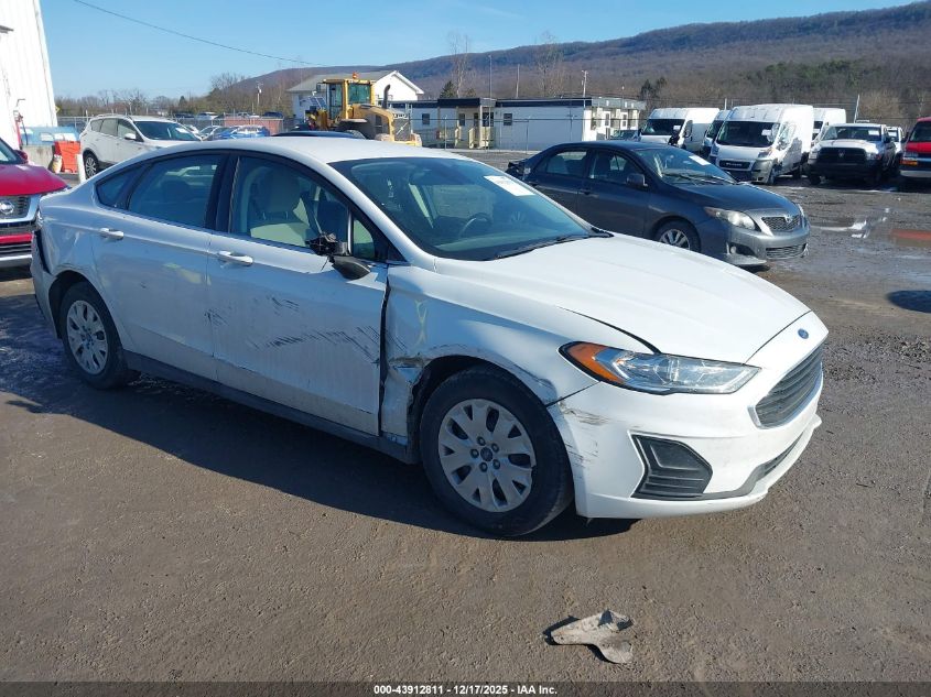 2020 Ford Fusion S VIN: 3FA6P0G79LR159473 Lot: 43912811