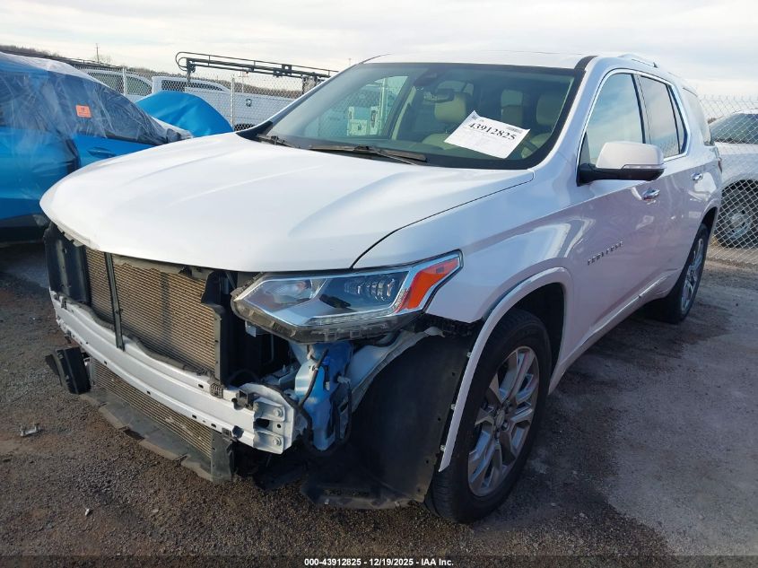 2021 Chevrolet Traverse Fwd Premier VIN: 1GNERKKW2MJ132919 Lot: 43912825