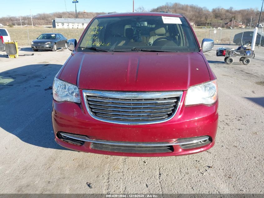 2013 Chrysler Town & Country Touring-L VIN: 2C4RC1CGXDR711942 Lot: 43912844