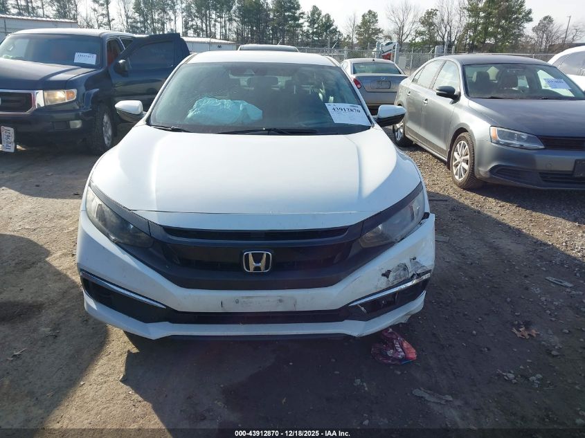 2019 Honda Civic Lx VIN: 2HGFC2F68KH551303 Lot: 43912870