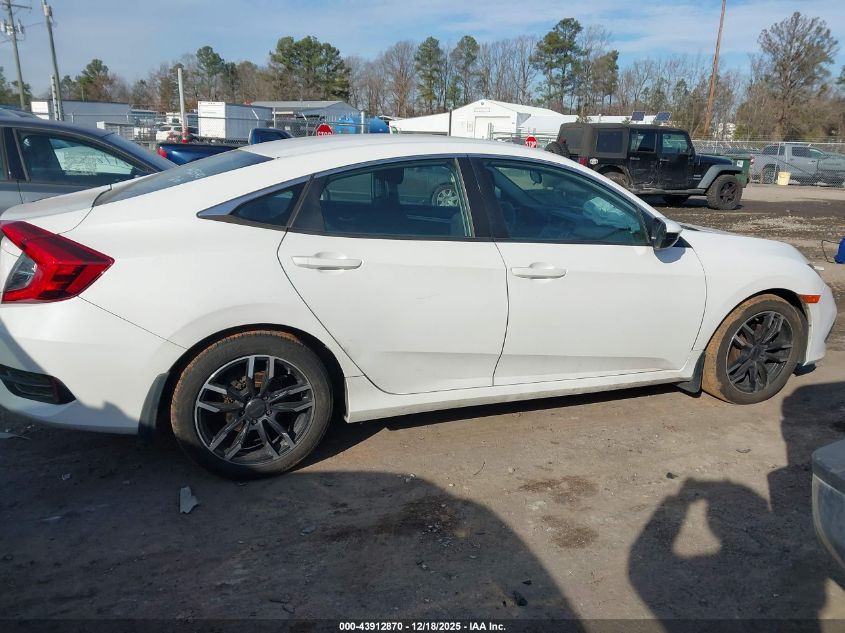 2019 Honda Civic Lx VIN: 2HGFC2F68KH551303 Lot: 43912870