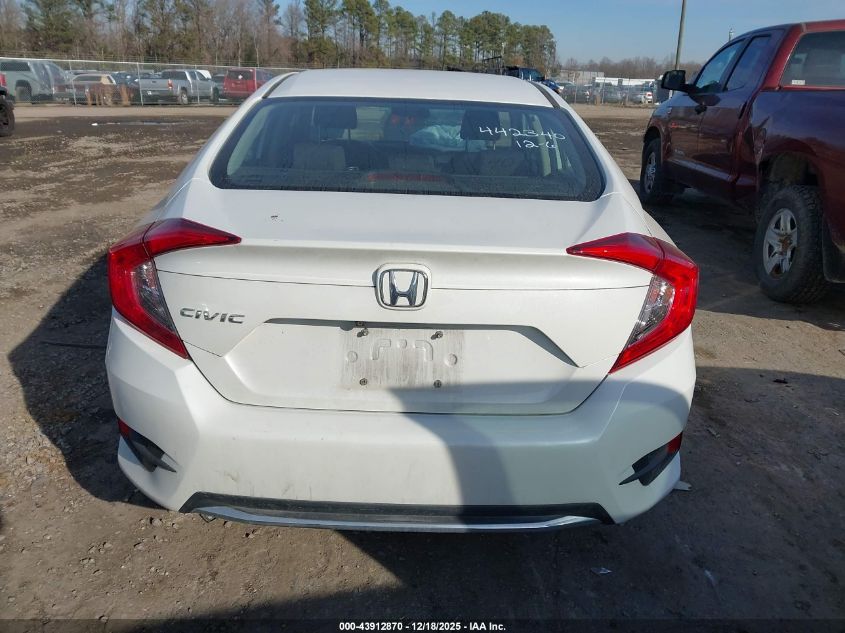 2019 Honda Civic Lx VIN: 2HGFC2F68KH551303 Lot: 43912870