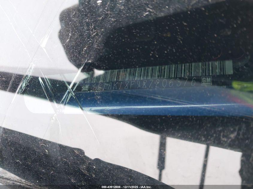 2008 Chevrolet Cobalt Ls VIN: 1G1AK18F987206376 Lot: 43912886