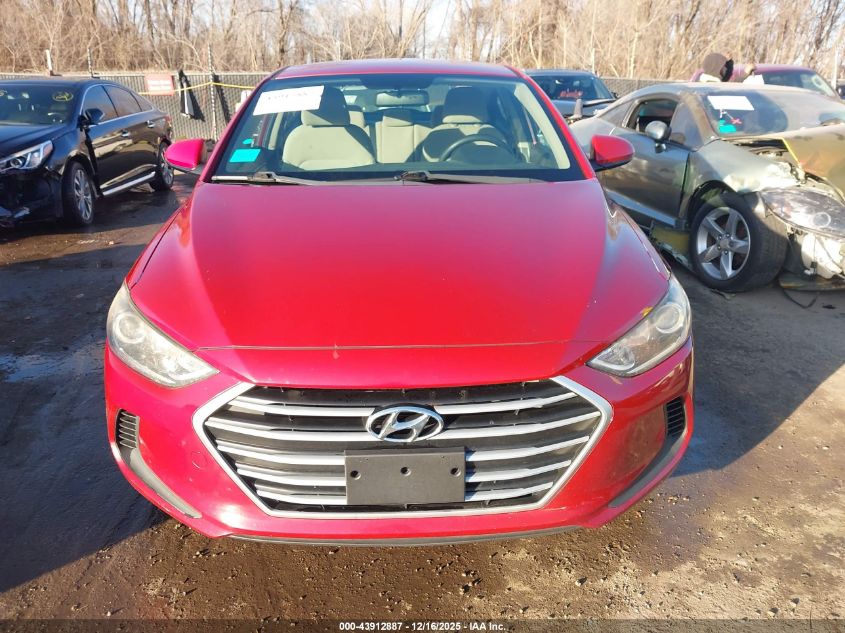 2017 Hyundai Elantra Se VIN: KMHD84LF0HU410380 Lot: 43912887