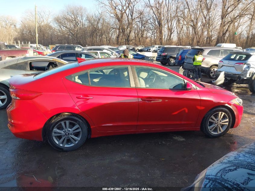 2017 Hyundai Elantra Se VIN: KMHD84LF0HU410380 Lot: 43912887