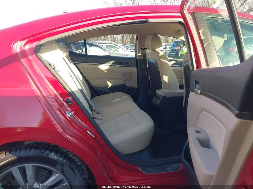 2017 Hyundai Elantra Se VIN: KMHD84LF0HU410380 Lot: 43912887