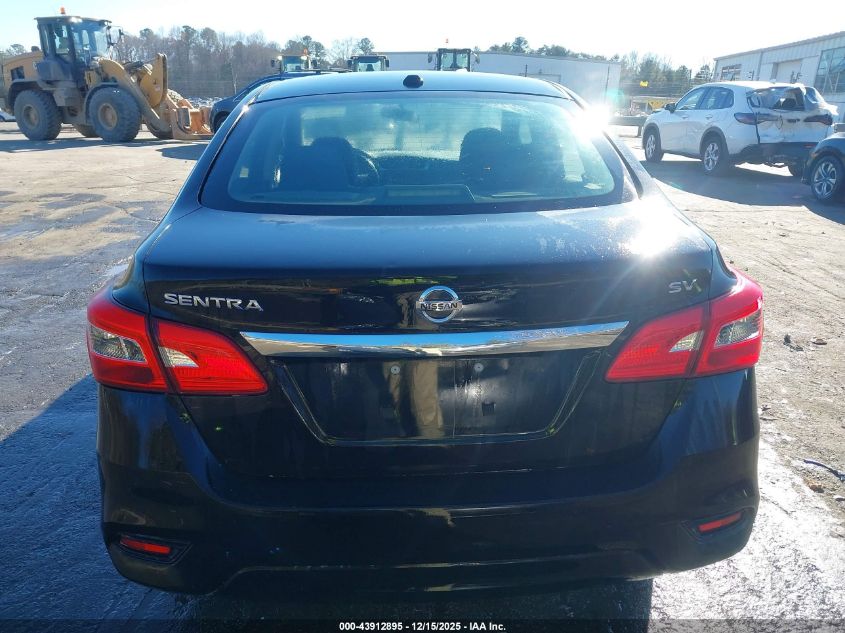 2018 Nissan Sentra Sv VIN: 3N1AB7AP9JL662508 Lot: 43912895