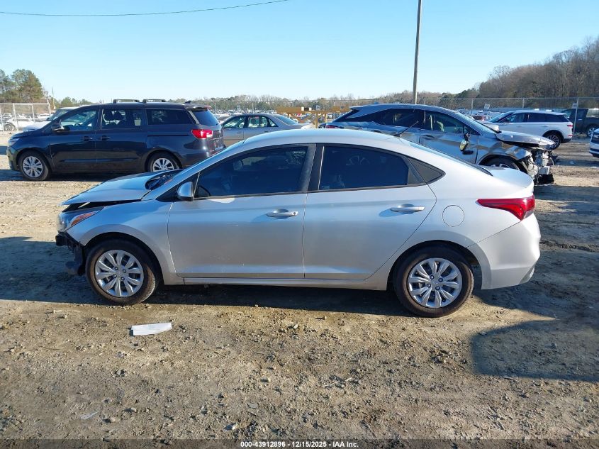 2022 Hyundai Accent Se VIN: 3KPC24A66NE159234 Lot: 43912896