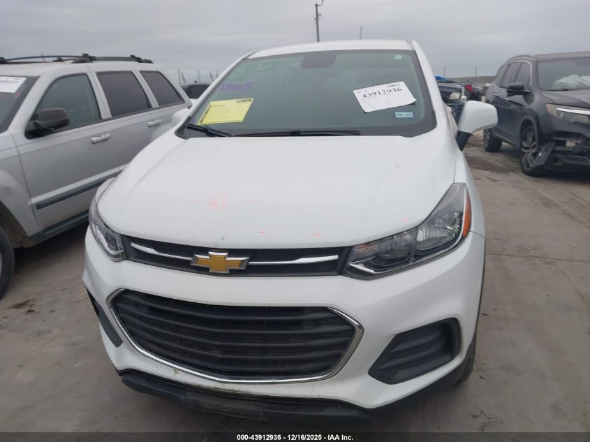 2022 Chevrolet Trax Awd Ls VIN: KL7CJNSM7NB543118 Lot: 43912936