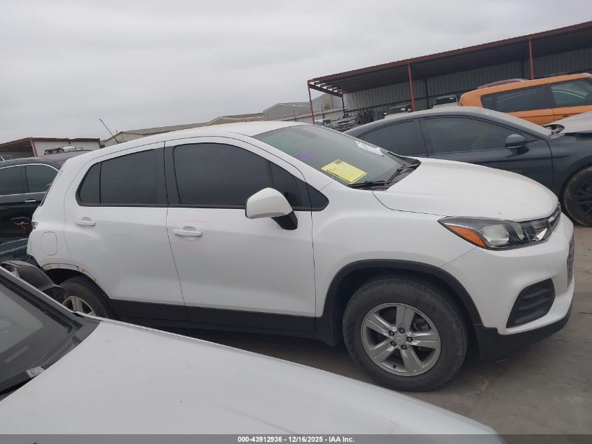 2022 Chevrolet Trax Awd Ls VIN: KL7CJNSM7NB543118 Lot: 43912936