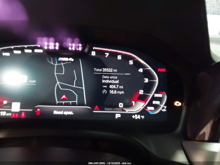 2022 BMW M4 Competition xDrive VIN: WBS43AZ08NCH86780 Lot: 43912955