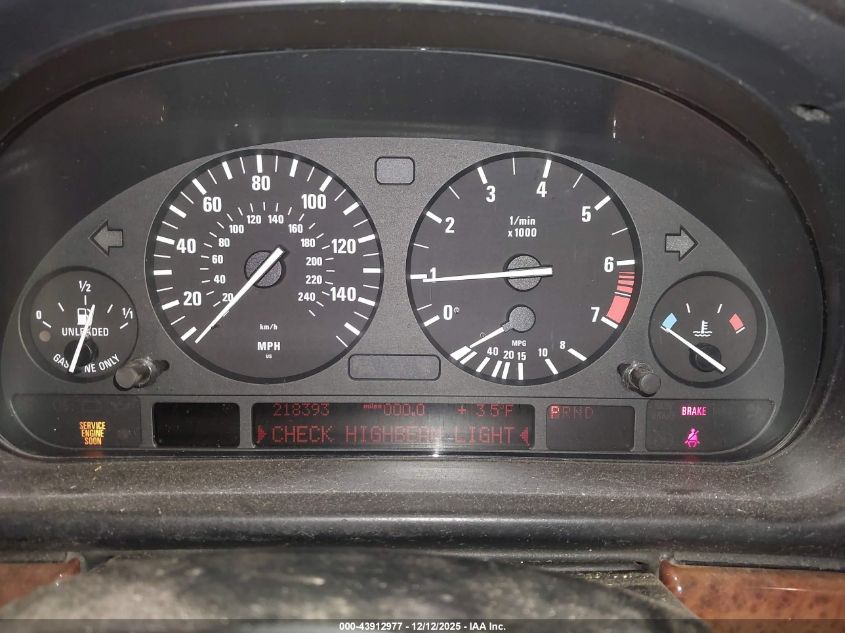 2003 BMW 530Ia VIN: WBADT63423CK28513 Lot: 43912977