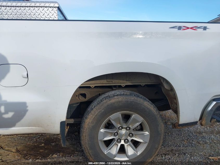 2021 Chevrolet Silverado 1500 4Wd Standard Bed Lt VIN: 1GCRYDEK2MZ128887 Lot: 43912990