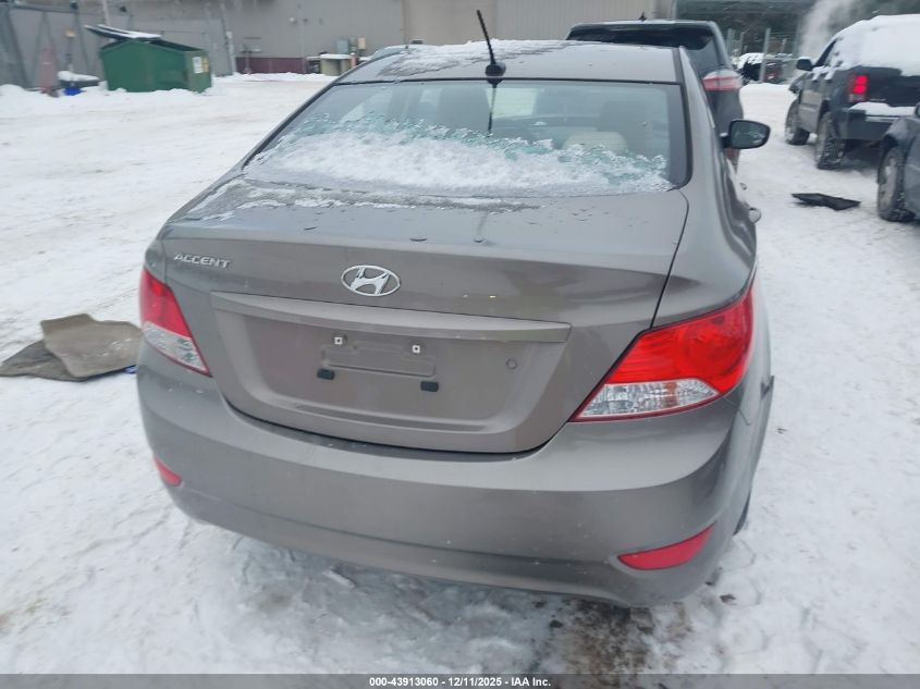 2013 Hyundai Accent Gls VIN: KMHCT4AE5DU358811 Lot: 43913060