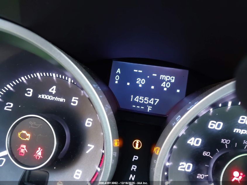 2013 Acura Zdx VIN: 2HNYB1H68DH500107 Lot: 43913062