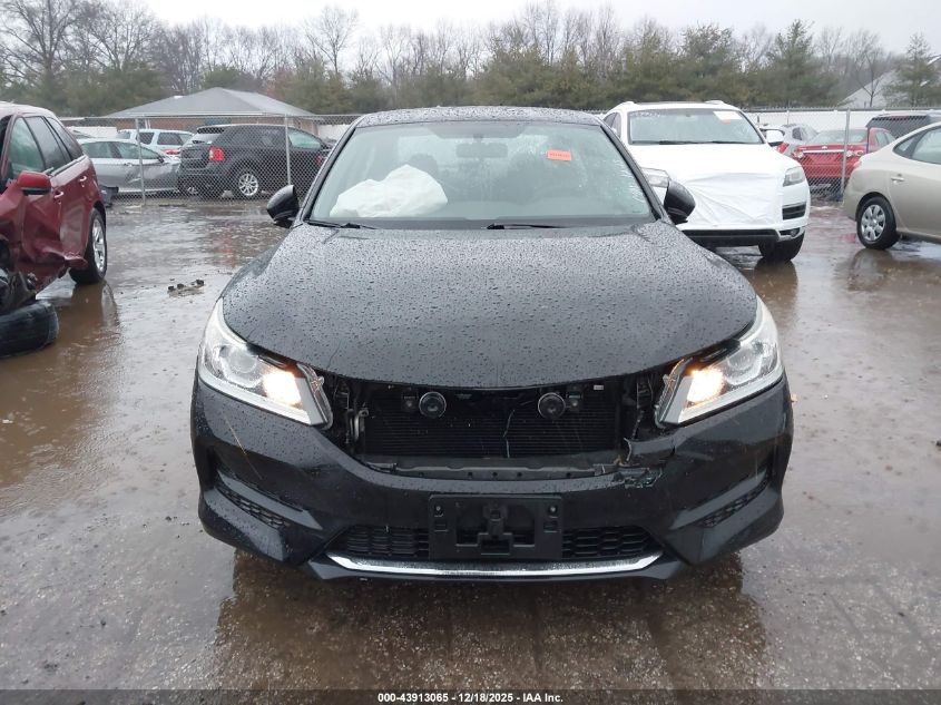 2017 Honda Accord Lx VIN: 1HGCR2F30HA222495 Lot: 43913065