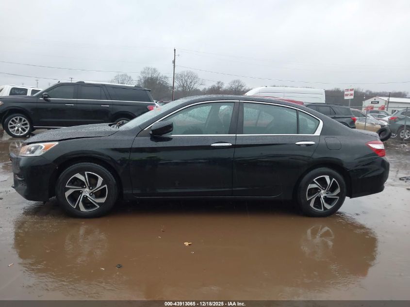2017 Honda Accord Lx VIN: 1HGCR2F30HA222495 Lot: 43913065