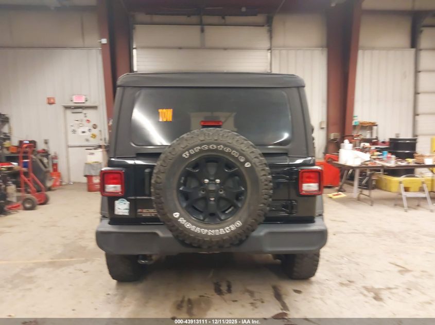 2021 Jeep Wrangler Unlimited Willys 4X4 VIN: 1C4HJXDN3MW744726 Lot: 43913111