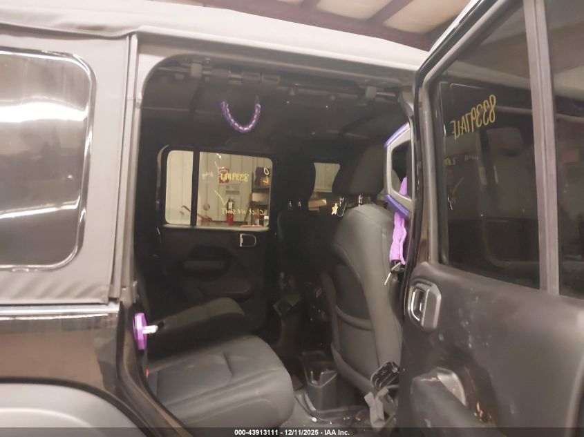 2021 Jeep Wrangler Unlimited Willys 4X4 VIN: 1C4HJXDN3MW744726 Lot: 43913111